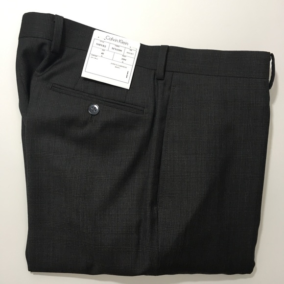 Calvin Klein Suits & Blazers Calvin Klein Mens Suit 4s Brown Checks